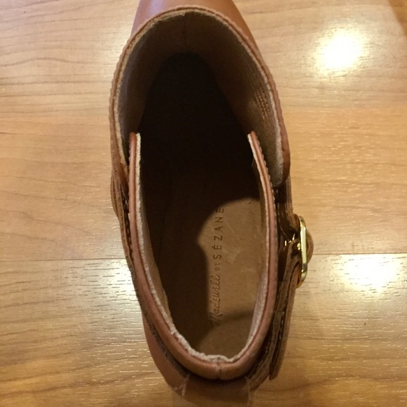 Madewell et Sezane Tan Bootie Sz 7 - Picture 5 of 6